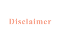 Disclaimer